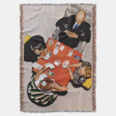 Bridge Game von Norman Rockwell Decke (Vorderseite Vertikal)