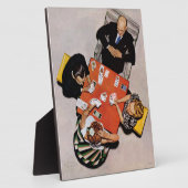 Bridge Game von Norman Rockwell Fotoplatte (Seite)