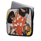 Bridge Game von Norman Rockwell Laptopschutzhülle (Vorderseite Links)