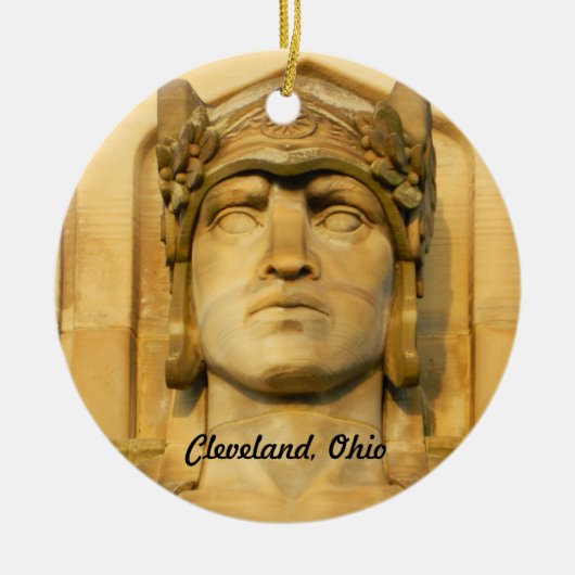 Bridge Guardian CLE Keramik Ornament (Vorne)