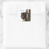 Bridge Guardian Quadratischer Aufkleber (Tasche)