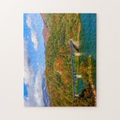 Bridge Herbst farbiges Holz Puzzle (Vertikal)