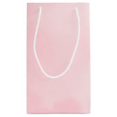 Bridge in a Veil mit Bouquet Brautparty Danke Kleine Geschenktüte (Rückseite)