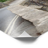 Bridge in Castle Combe, UK print Fotodruck (Ecke)