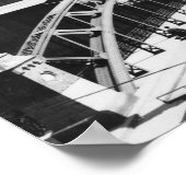 Bridge in der Speicherstadt Hamburg, c.1910 Poster (Ecke)