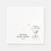 Bridge in einem Tini-Brautparty Serviette (Vorderseite)