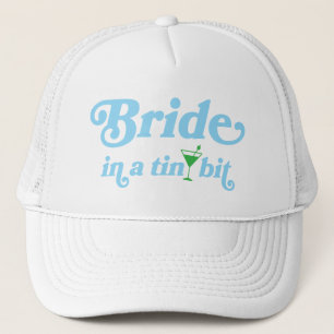 Bridge in einem tinischen Bit Hat Cap Bachelorette Truckerkappe