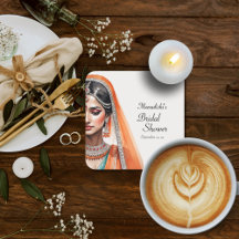 Bridge in Lehenga Choli Ethnisches indisches Braut