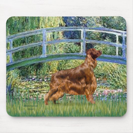 Bridge - Irish Setter 3 Mousepad (Vorne)