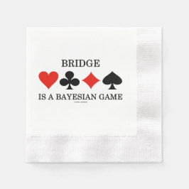 Bridge Is A Bayesian Game Four Card Suits Serviette