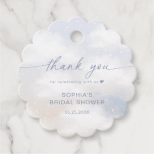 Bridge ist auf Cloud 9 Brautparty Vielen Dank Geschenkanhänger