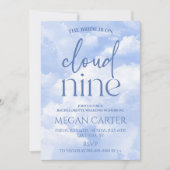 Bridge ist auf Cloud Nine Bachelorette Weekend Par Einladung (Vorderseite)
