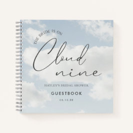 Bridge ist auf Cloud Nine Brautparty Guestbook Notizblock