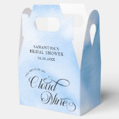 Bridge ist auf Cloud Nine Brautparty Vielen Dank Geschenkschachtel (Geöffnet)