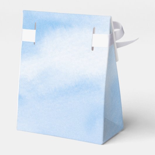 Bridge ist auf Cloud Nine Brautparty Vielen Dank Geschenkschachtel (Rückseite)