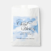 Bridge ist auf Cloud Nine Brautparty Willkommen Geschenktütchen (Vorderseite)