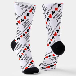 Bridge ist ein Spiel von Mystery Madness und Mayhe Socken
