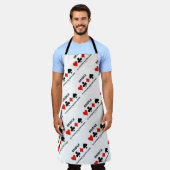 Bridge ist ein vierkartengroßer Anzug eines Spiele Schürze (Getragen)