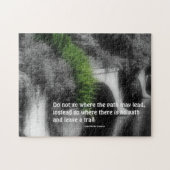 Bridge ist Ihr inspirierendes Zitat Puzzle (Horizontal)