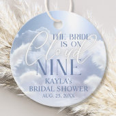 Bridge ist On Cloud Nine 9 Pampas Brautparty Geschenkanhänger