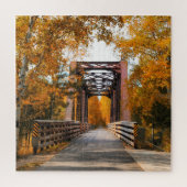 Bridge Jay Cooke Staat Park Minnesota Puzzle (Vertikal)