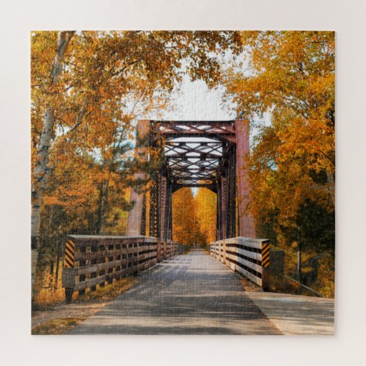 Bridge Jay Cooke Staat Park Minnesota Puzzle (Vertikal)