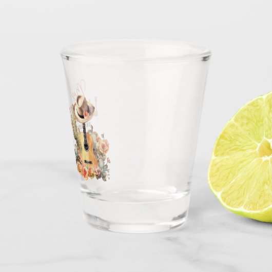 Bridge My Last Rodeo Bachelorette Weekend Schnapsglas (Rechts)