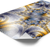 Bridge Network - Mandelbrot Fraktal Art Fotodruck (Ecke)