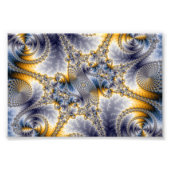 Bridge Network - Mandelbrot Fraktal Art Fotodruck (Vorne)