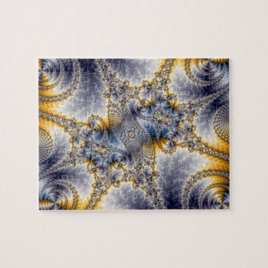 Bridge Network - Mandelbrot Fraktal Art Puzzle (Horizontal)