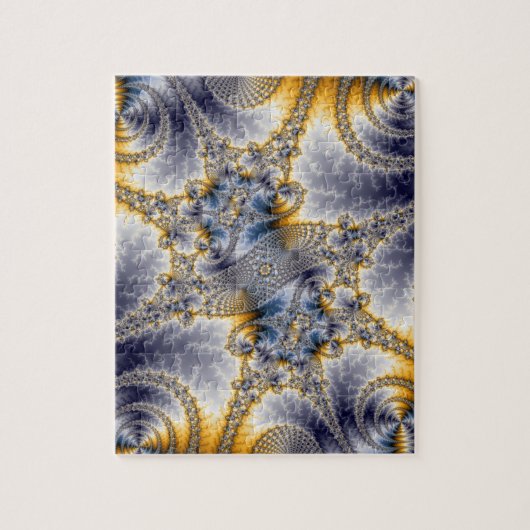 Bridge Network - Mandelbrot Fraktal Art Puzzle (Vertikal)