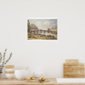 Bridge of Arches, Liege Poster (Küche)