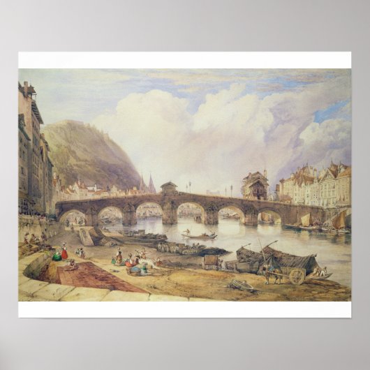 Bridge of Arches, Liege Poster (Vorne)