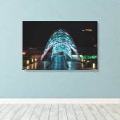 Bridge of Peace, Tbilisi, Georgia Leinwanddruck (Insitu (Holzboden))