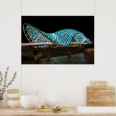 Bridge of Peace, Tbilisi, Georgia Poster (Küche)