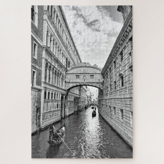 Bridge of Sighs w/gondolier Puzzle (Vertikal)