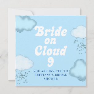 Bridge on Cloud 9 Brautparty Bachelorette Einladung