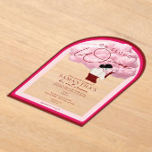 Bridge on Cloud Wine Napa Weinkeller Junggeselinne Acryleinladungen (Ablage )