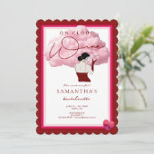 Bridge on Cloud Winery Napa Junggeselinnen-Abschie Einladung (Stehend Vorderseite)