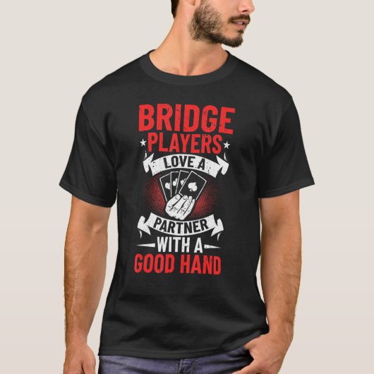 Bridge Outfit Bridge Sport Bridge Card Game Bridge T-Shirt (Vorderseite)