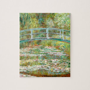 Bridge over a Pond of Water Lilies by Claude Monet Puzzle