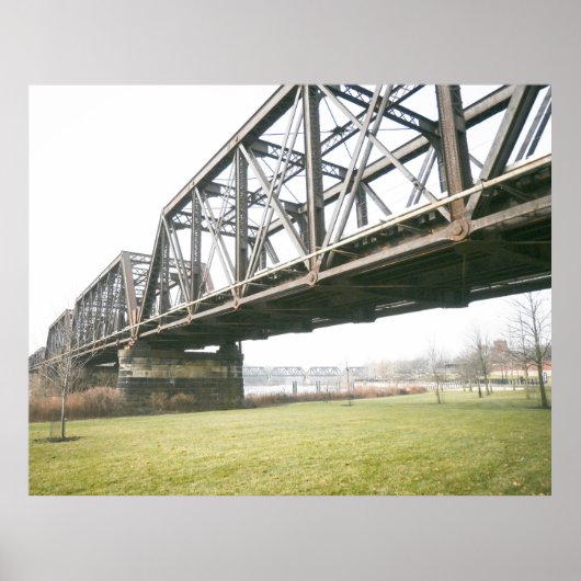 Bridge Over Scioto River Poster (Vorne)