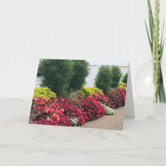 Bridge Path Birthday Card Karte (Vorderseite)