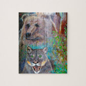 Bridge Pier Art Oregon. Puzzle (Vertikal)