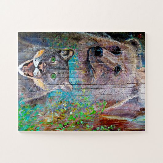 Bridge Pier Art Oregon. Puzzle (Horizontal)