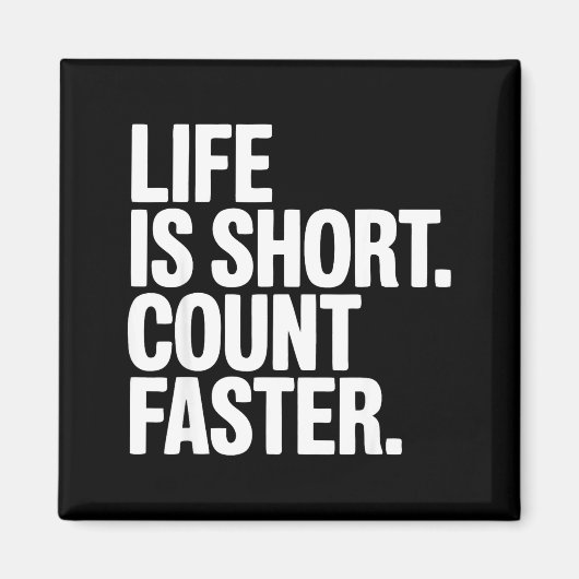 Bridge Player Funny Contract Bridge Magnet (Vorne)