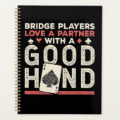Bridge Player Joke Partner Gute Hand Planer (Vorderseite)