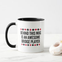 Bridge Player Tasse - Phantastisches Kartenspiel