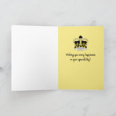 Bridge Player's Birthday-Feel like King of Spades Karte (Innenseite)