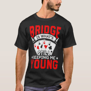 Bridge Players Bridge Card Game Sportspiel T-Shirt